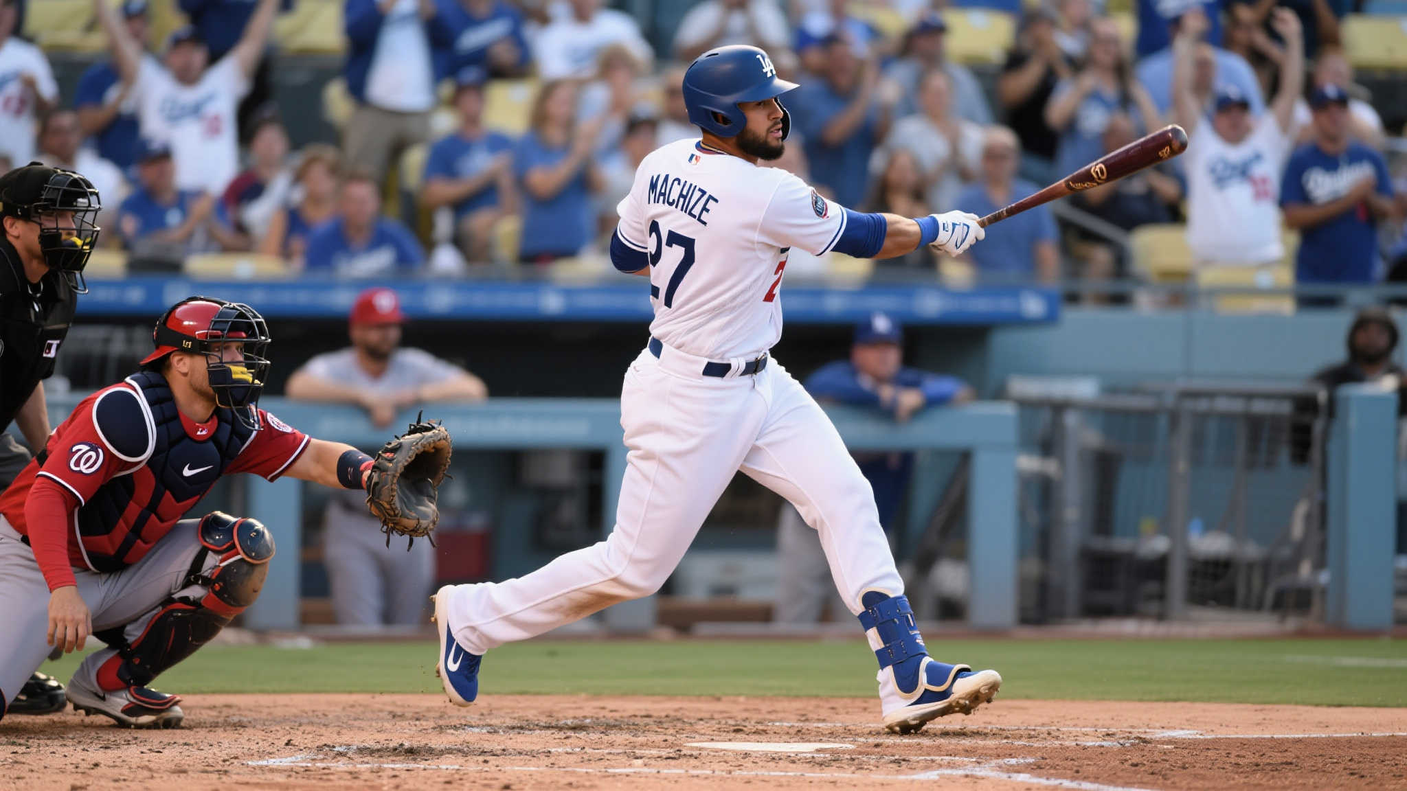 芒西双轰狂砍7分，道奇击败国民展现威力